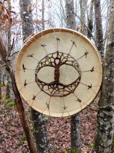 shamanic drum for meditation and rituals