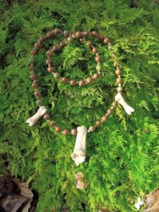 Medicine prayer necklace
