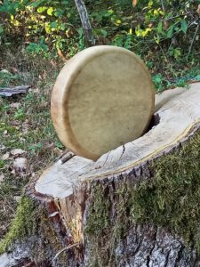 fairy drum to connect with nature