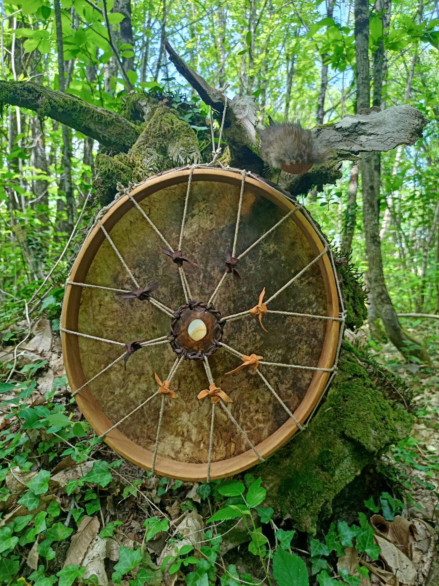 light weight shamanic drum for journeying